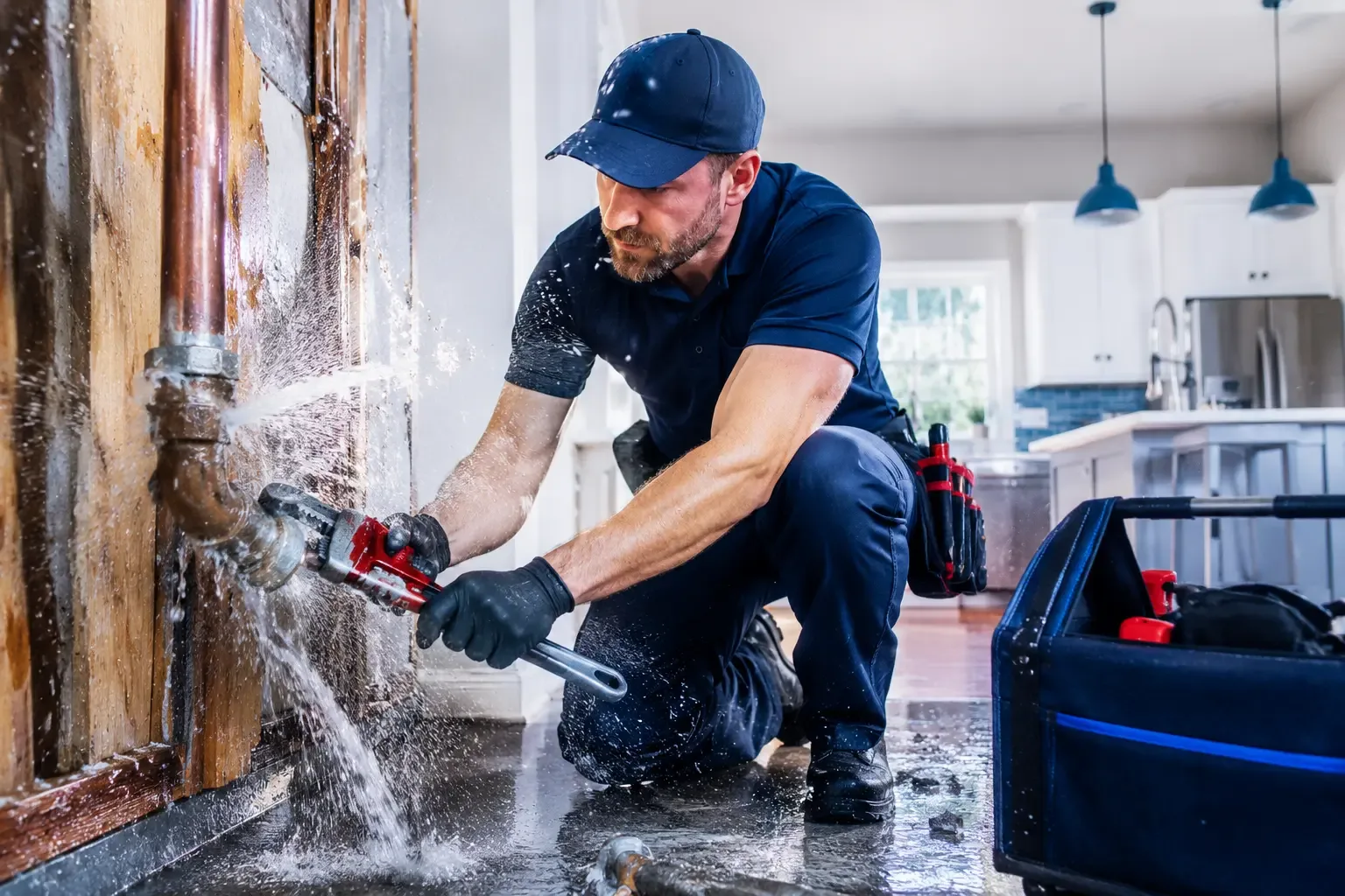 Local emergency pipe repair professionals in Schulter, OK